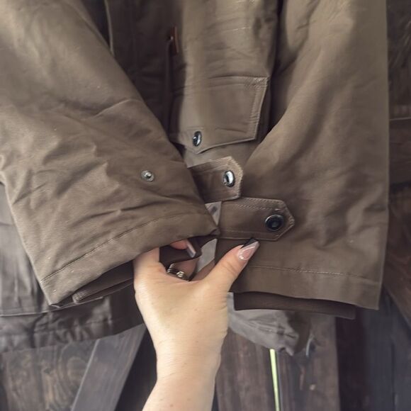 NWT Mens Winter Jacket Military Cargo Bomber Hooded Tactical Zip Sherpa - Picture 6 of 13